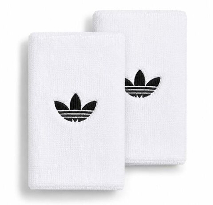 Теннисные напульсники Adidas Originals Long Wristband 2P - white/black