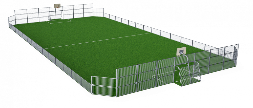 Площадка MUGA, 15x31 м