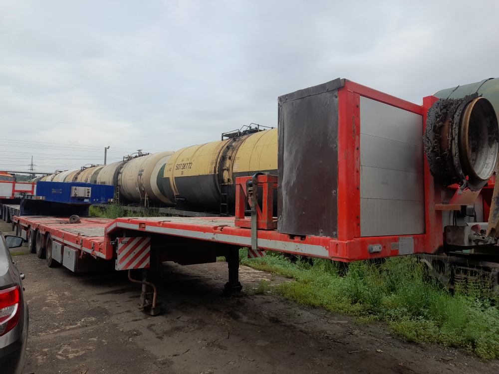 MANAC 4 Полуприцеп тяжеловоз 4 оси 4S0U1N (Раздвижной)