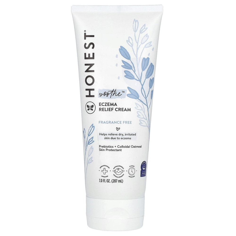 The Honest Company, Soothe, крем для снятия экземы, без отдушки, 207 мл (7 жидк. унций)