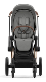 Коляска Cybex Priam IV Rosegold complete Cloud G Lava Grey Base G 3 в 1 Mirage Grey