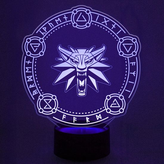 3D светильник Ведьмак The Witcher