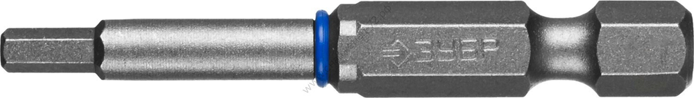 ЗУБР ЭКСПЕРТ HEX 3, 50 мм, 2 шт., Торсионные биты (26017-3-50-2)