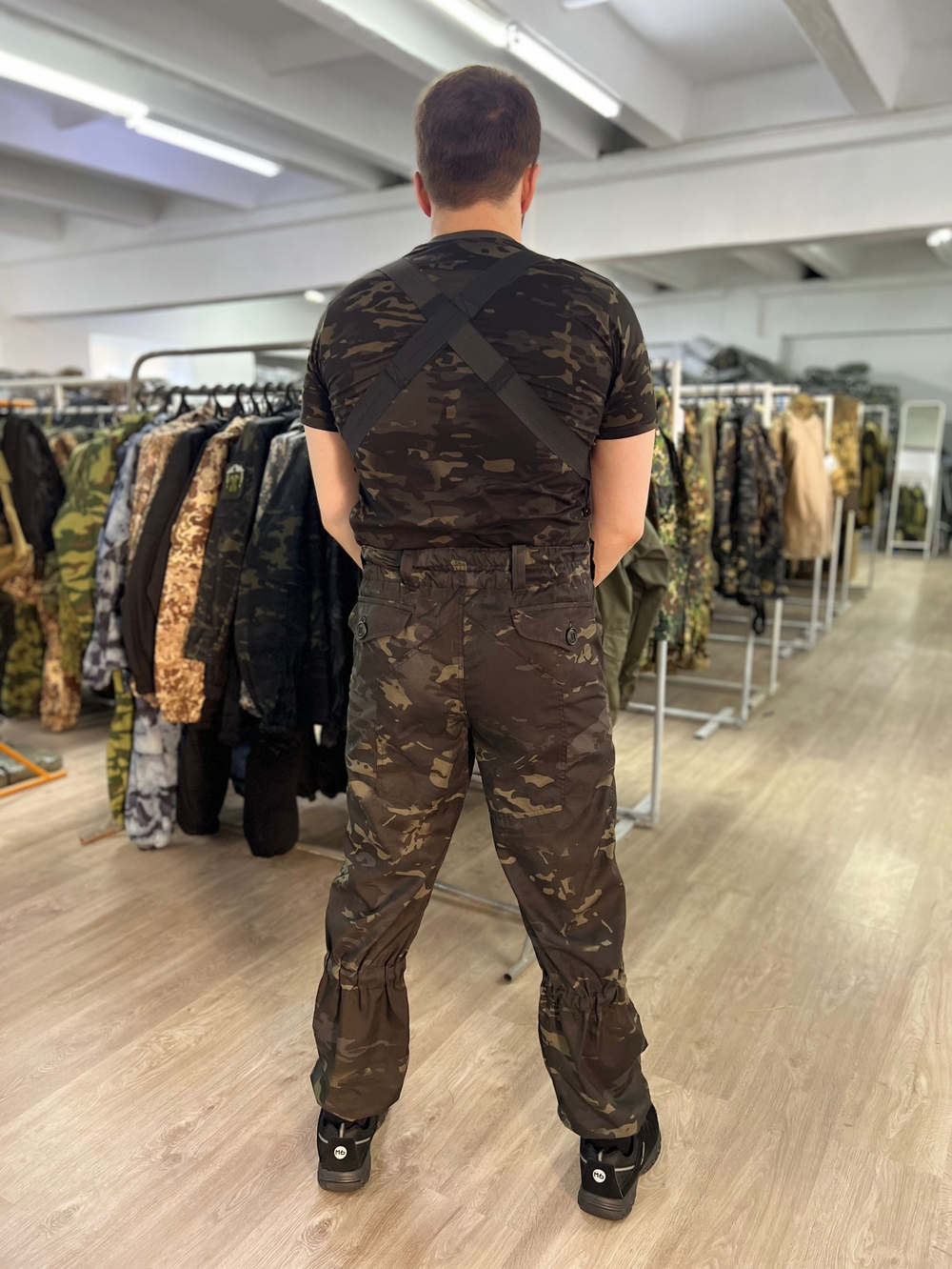 Костюм маскировочный Сумрак / весна-лето / черный мультикам