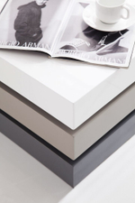 Стол журнальный СT1001 Белый/Серый