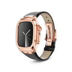 Корпус для Apple Watch ROYAL45 - Rose Gold Leather