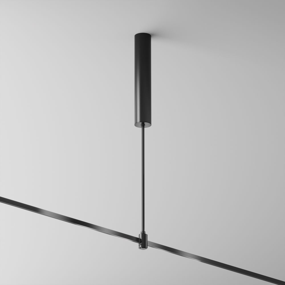 Основание потолочное 385мм для блока питания с вводом питания Maytoni Flarity TRA159C-BB1-B