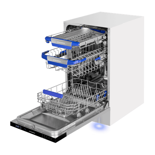 Посудомоечная машина с авто-открыванием MAUNFELD MLP45230 Light Beam Wi-Fi