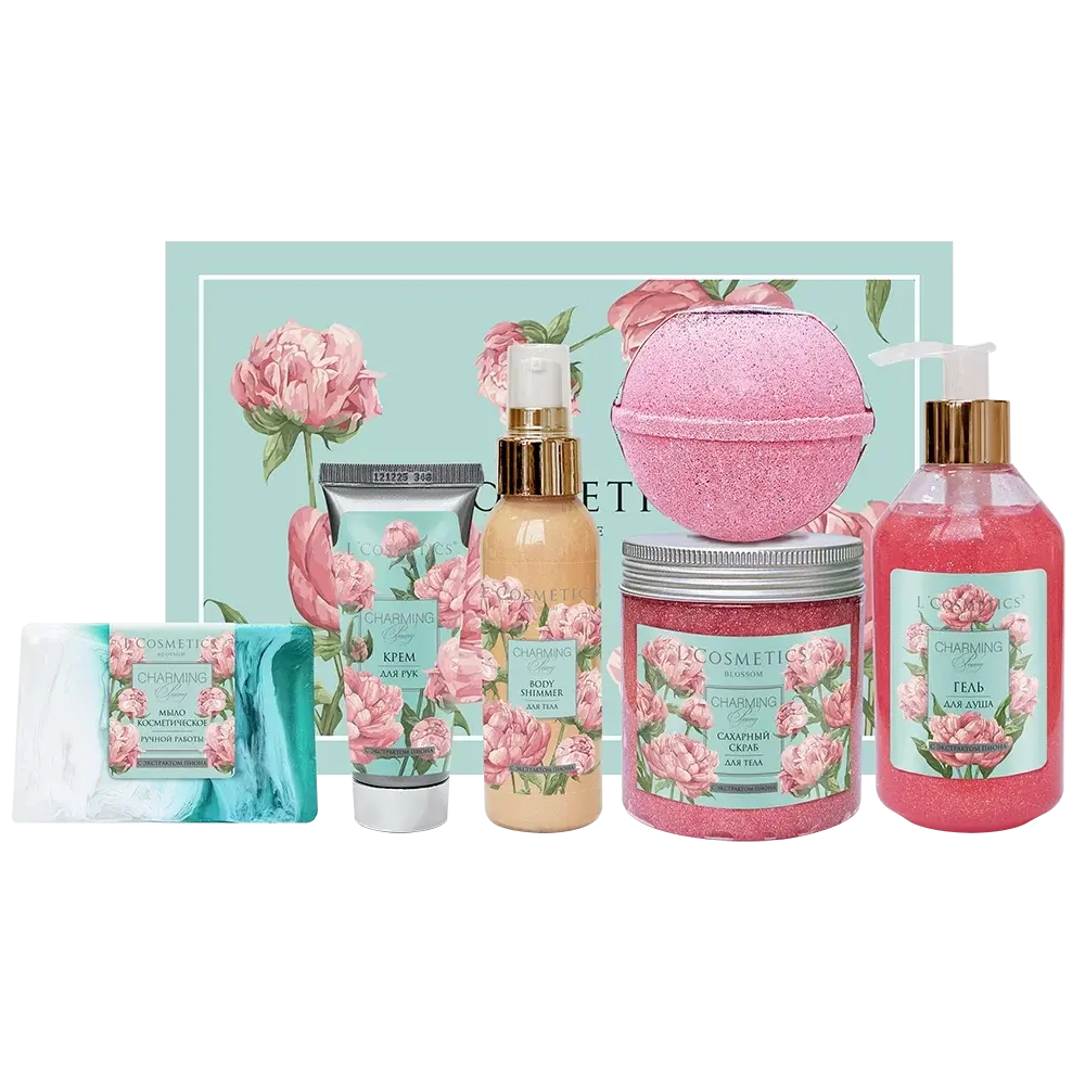 Подарочный набор “Романтика” L’COSMETICS Blossom Chaming Peony