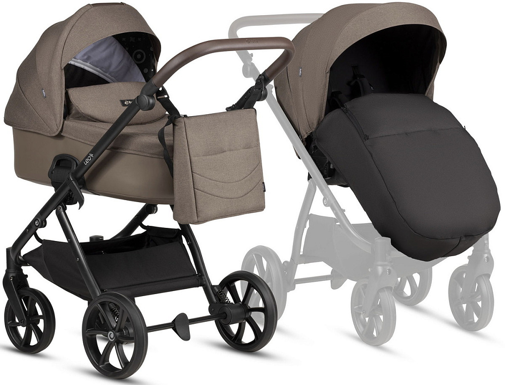 Детская коляска Tutis Leo 3 Plus 2 в 1 1582203 Brown