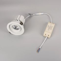 Светильник MS-VORTEX-BUILT-R110-20W Warm3000 (WH-WH, 40 deg, 230V) (Arlight, IP20 Металл, 5 лет) 056566