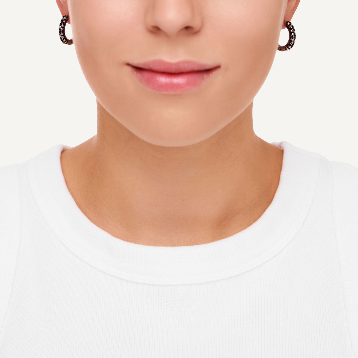 Серьги Shattered Hoops