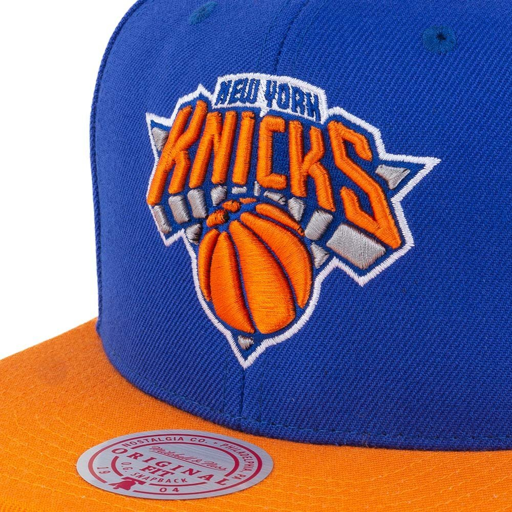 Кепка Mitchell & Ness Team 2 Tone 2.0 Snapback NBA New York Knicks