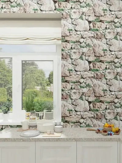 Обои Камни 2 бумажные моющиеся 0,53х10м Брянские обои