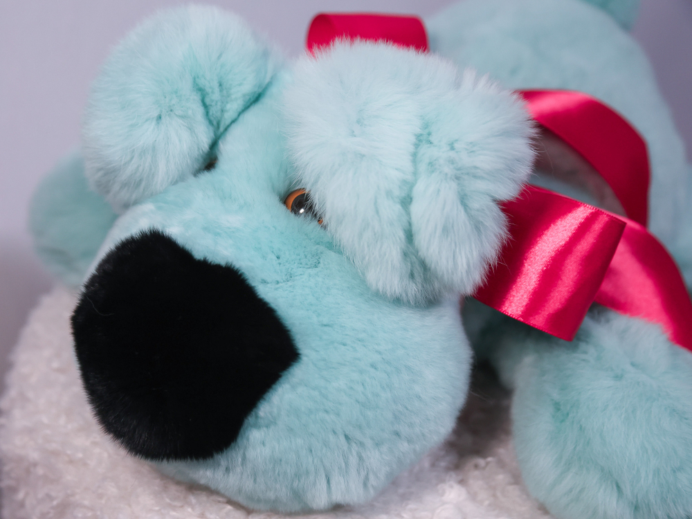 Собака Шанель гигантская (мятный/тиффани)