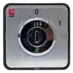 Переключатель кулачковый ПК-1-113 3п 10А "0-1" с ключом EKF pk-1-113-10