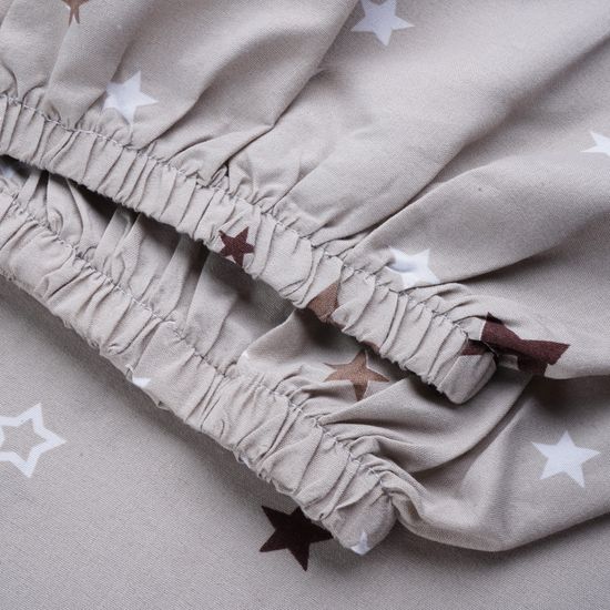 Простыня на резинке Жулдыз, 120x200х30, полисатин DOMTEKC