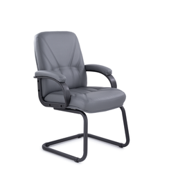 Кресло Комо Н/п пластик-люкс 727 S-0422 (темно-серый)