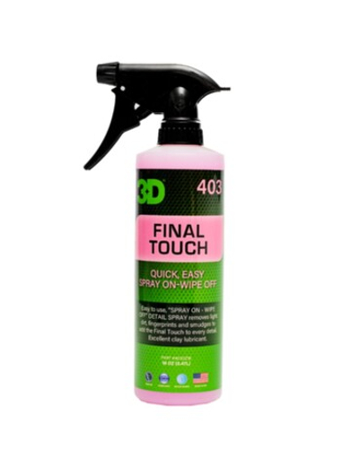 3D Детейлер-спрей с восковой защитой Final Touch 473мл