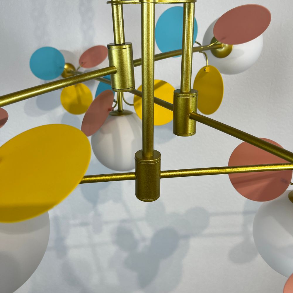 Потолочная Люстра Light Of Matisse B D120 Gold Multicolor By Imperiumloft