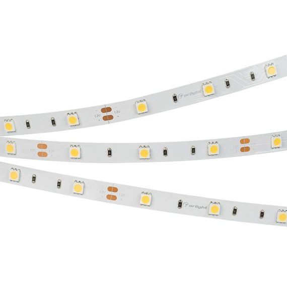 Светодиодная лента Arlight 7,2W/m 30LED/m 5060SMD теплый белый 5M 018102(2)