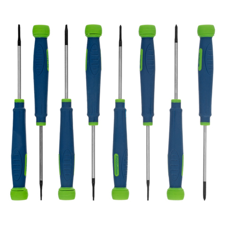 Набор отверток для точных работ универсальный, 8 шт, Crv Сибртех