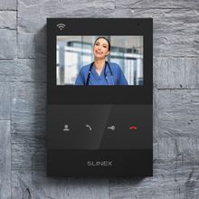 Видеодомофон Slinex SQ-04N Cloud (Черный)