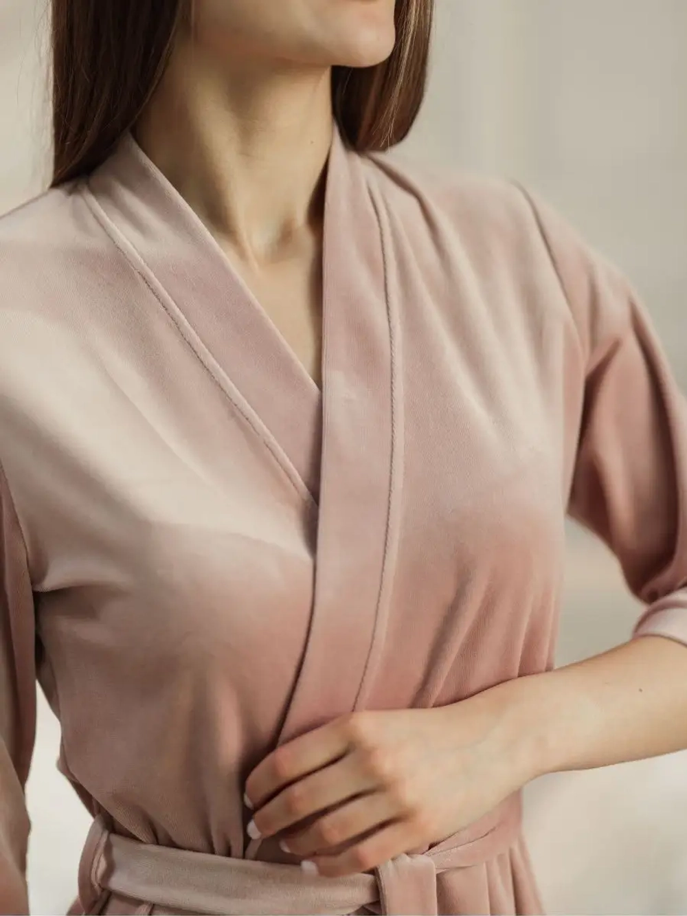 Халат домашний велюровый Подарок