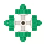 Туманообразователь 4 сопла зеленый, с подвесом, грузом, антикаплей (комплект)