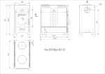 Отопительная печь Матрица 100 (1.1)