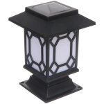 Фонарь садовый «Световой поток» 19,5*13,5 см (h-40 см), на солнечной батарее (свечение теплый белый) 9 LED