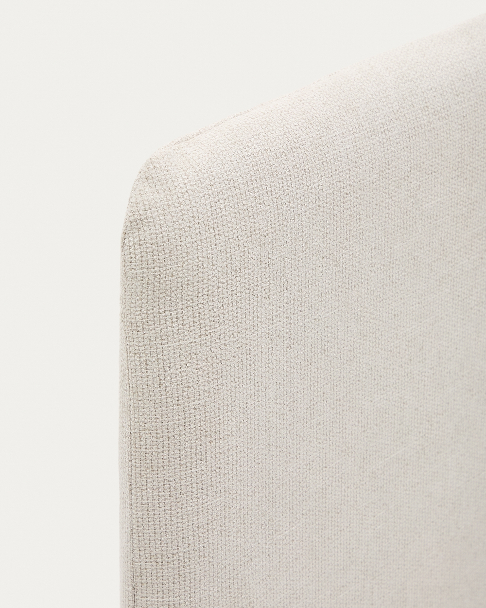 Изголовье Valma из жемчужного шенилла со съемным чехлом для кровати 180 x 200 см