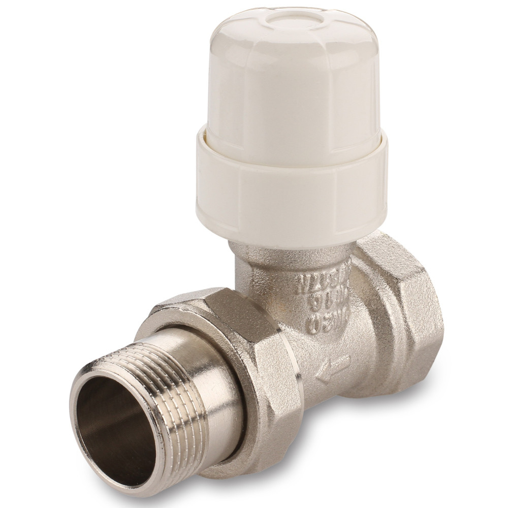 Клапан термостатический для радиатора Aqualink 02608 прямой 3/4 дюйм