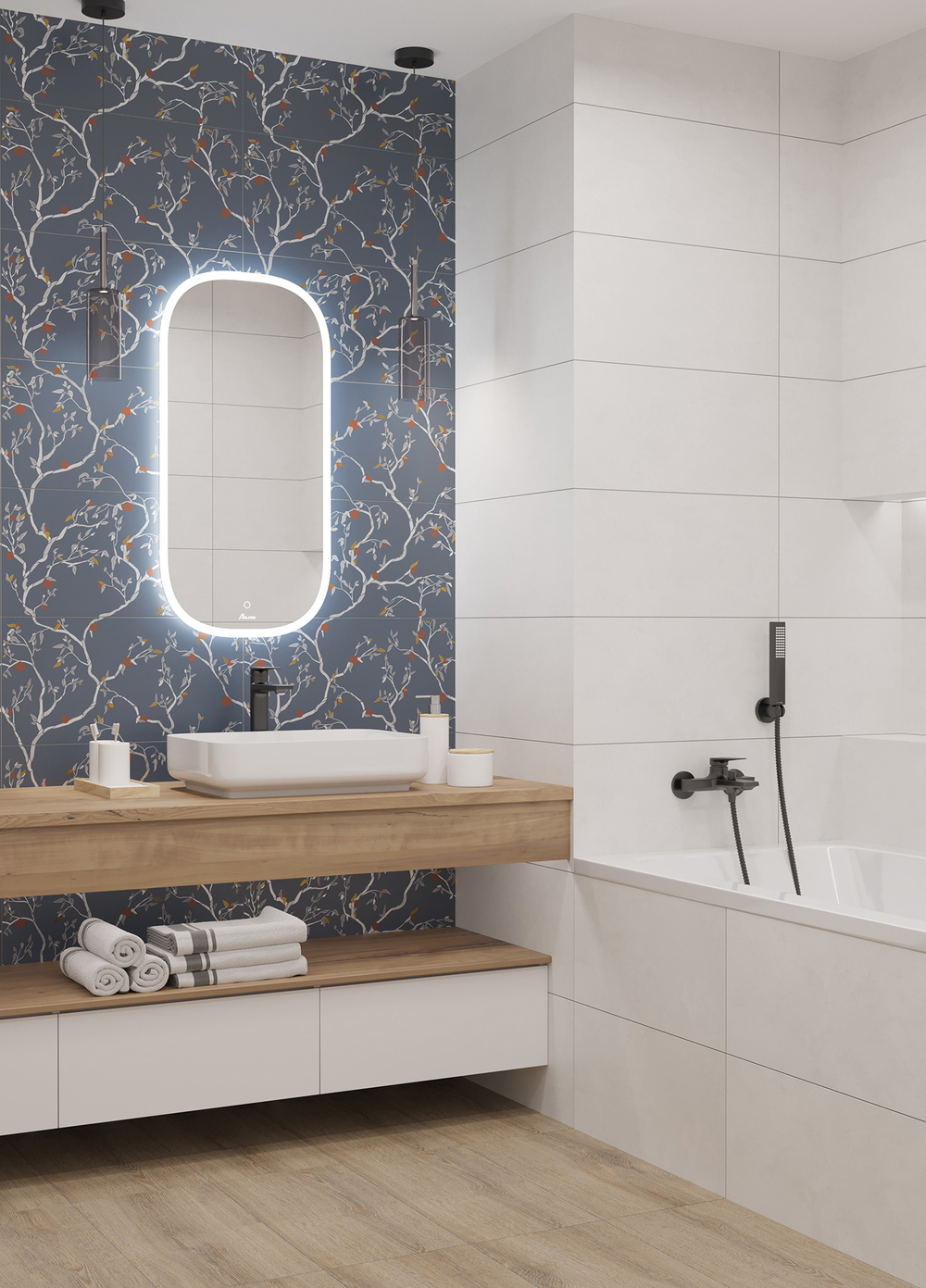 Глазурованный керамогранит LB Ceramics Моррис 30x60.3 см 1.44 м² матовый цвет дерево