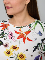 Футболка Фв-104/молоко-полевыецветы