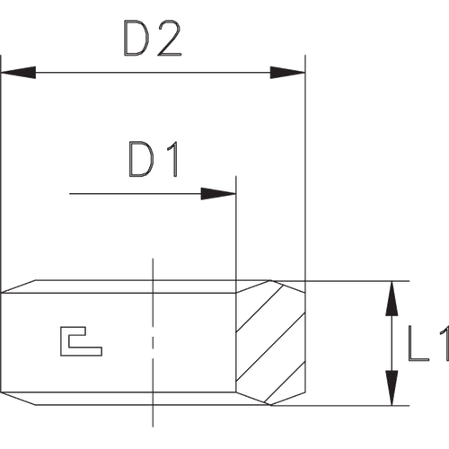 Шайба BSP 1/4 (o-ring)