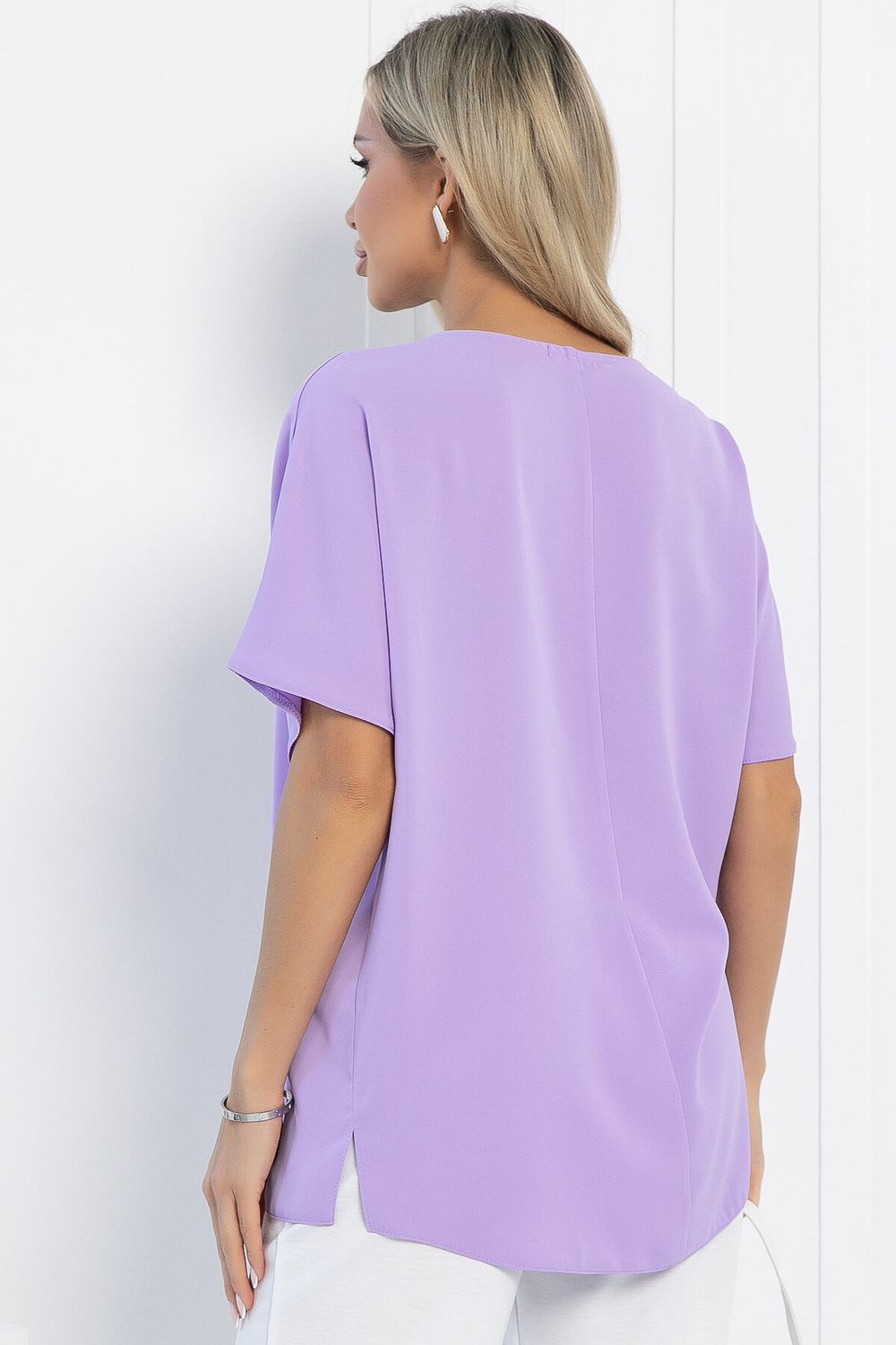 Блуза Морган НЬЮ (сиреневая) Б12978-16М LT Collection