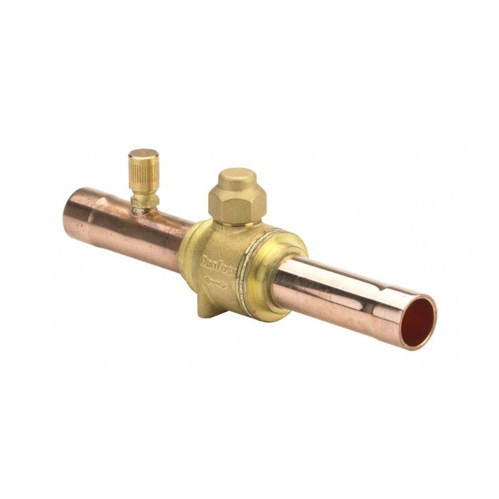 Вентиль шаровый Ridan с серв. штуцером GBC 22s, 7/8", 22мм. (009L7055R)