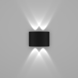 343027 Светильник GEMMA 4х1W LED 440LM G ЧЕРНЫЙ 4000K IP65