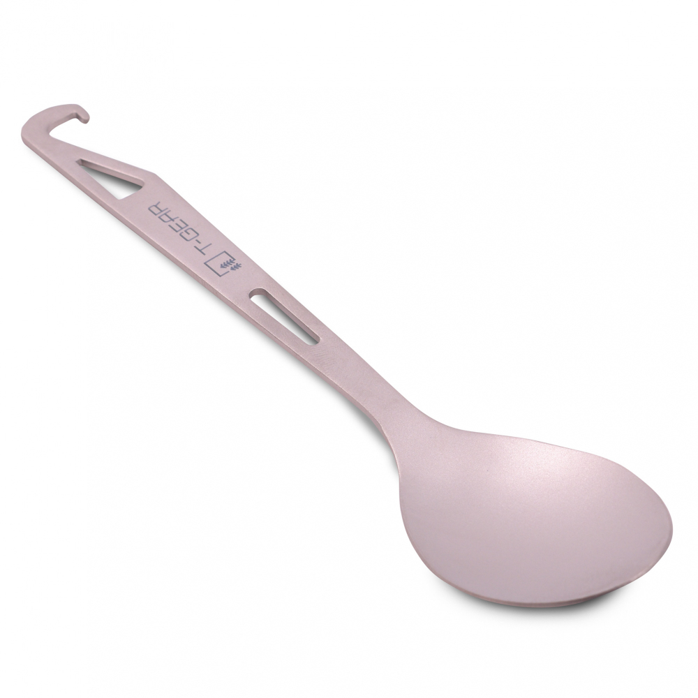 Ложка с крючком титановая T-Gear Titanium Hooked Spoon Matt