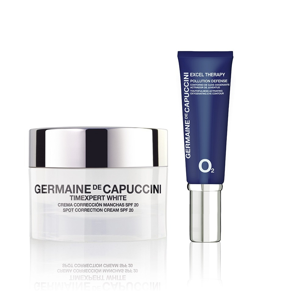 GERMAINE DE CAPUCCINI SPRING WHITE SPF20 + CONTOUR 02