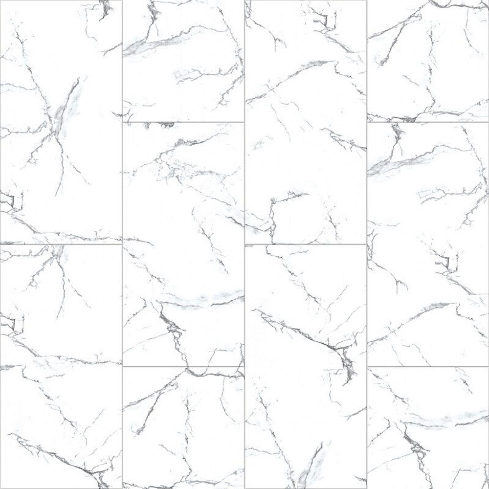 Кварцвиниловая плитка Royce Qvadro QV-608 Мрамор Блисс