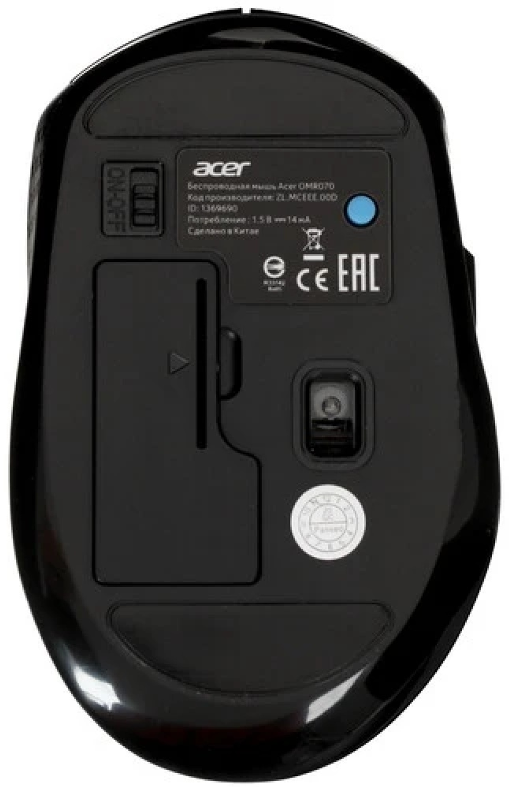 Мышь Acer OMR070 черный