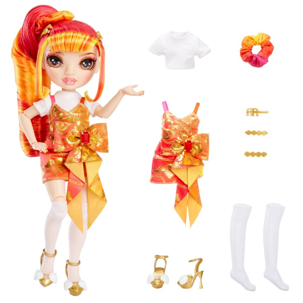 Rainbow High Junior - Модная кукла Лорел Де&#39;Виус (Оранжевый) 590446 / артикул   590446  / GTIN 035051590446