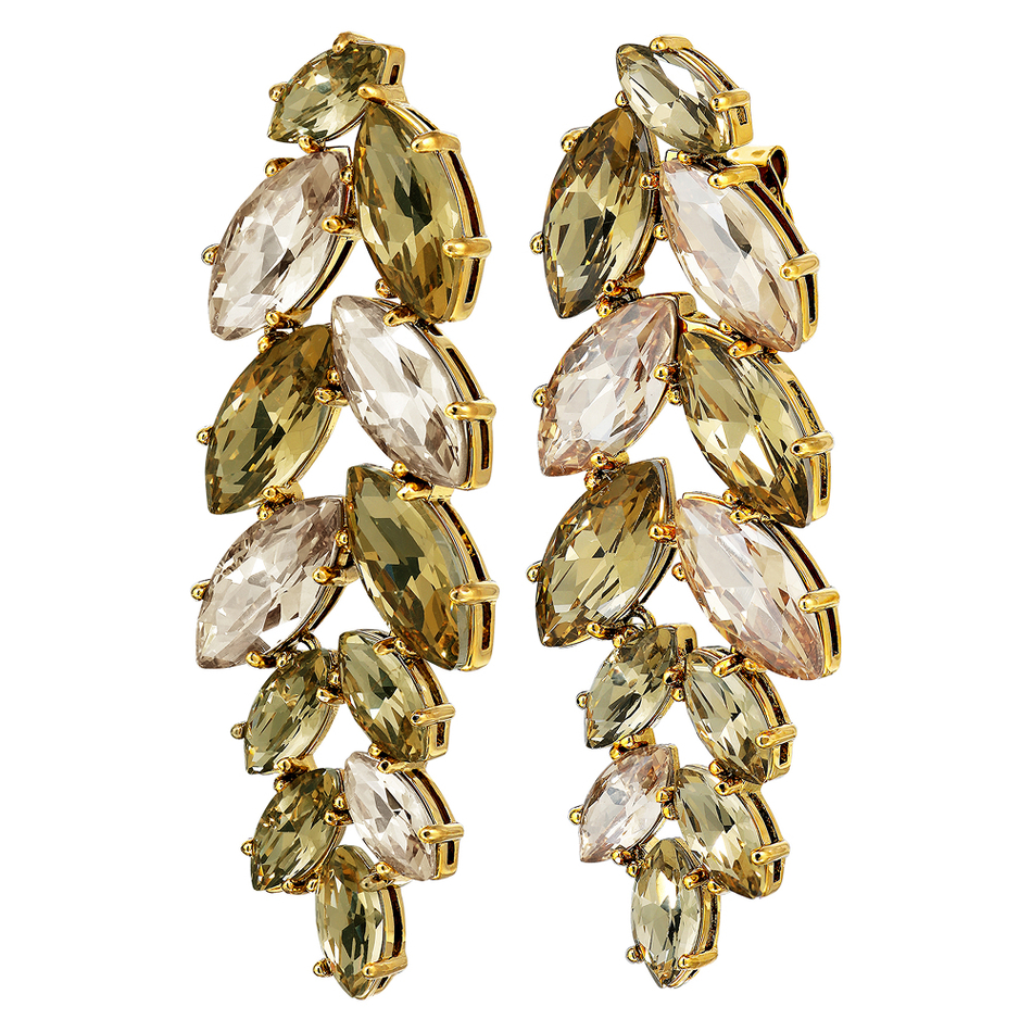 Серьги Dyrberg Kern BANYAN SG GOLDEN 470035