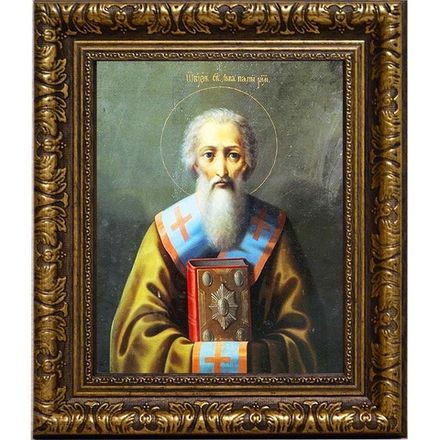 Лев I Римский Святитель. Икона на холсте.