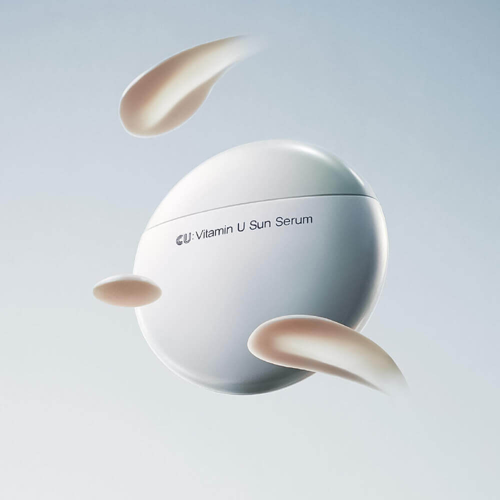 CUSKIN CU: Vitamin U Sun Serum SPF50 PA++++ антивозрастная солнцезащитная сыворотка