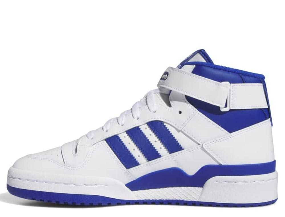 Баскетбольные кроссовки Adidas Forum Mid White shoes