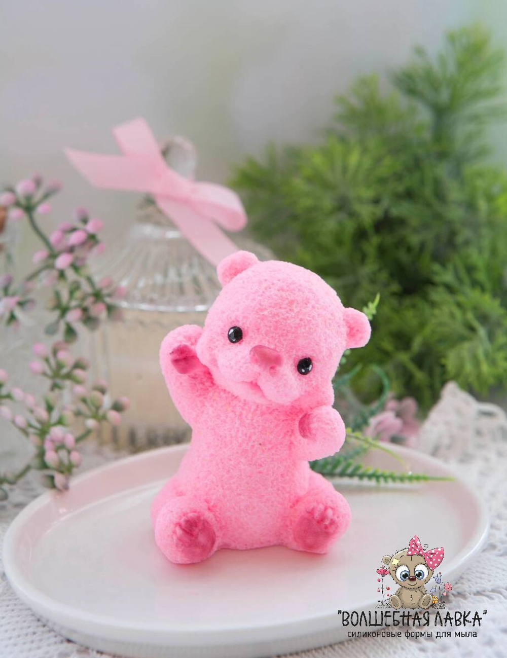 Силиконовая форма Панда