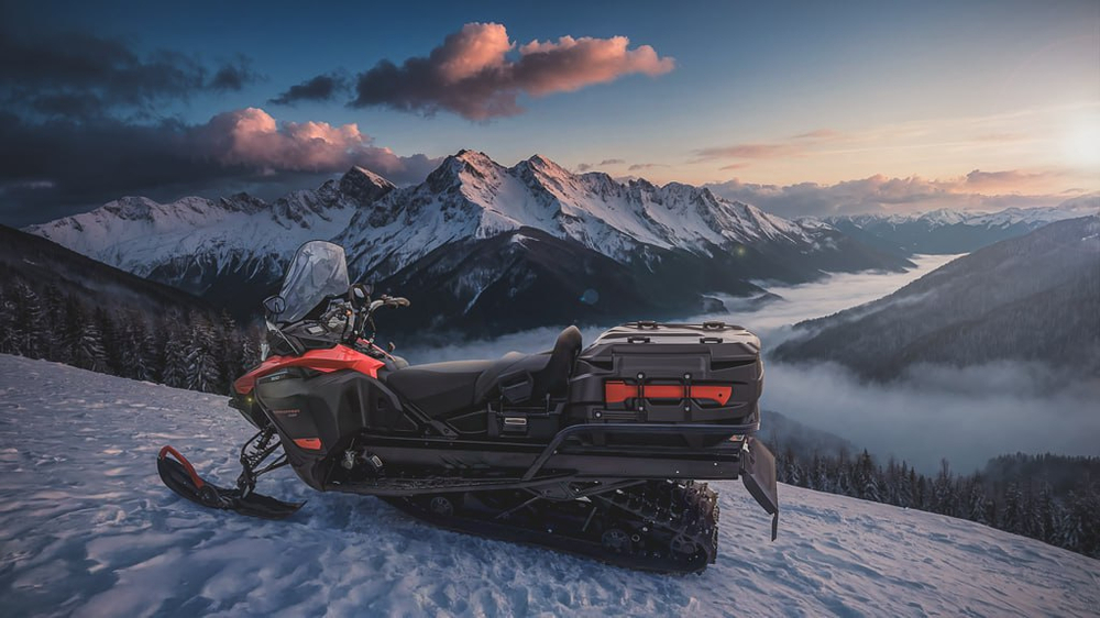 Кофр для снегохода Tesseract BRP SKI-DOO EXPEDITION, LYNX COMMANDER, RANGER